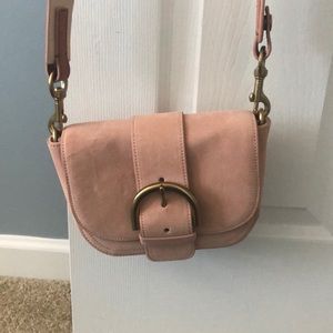 Micro suede purse
